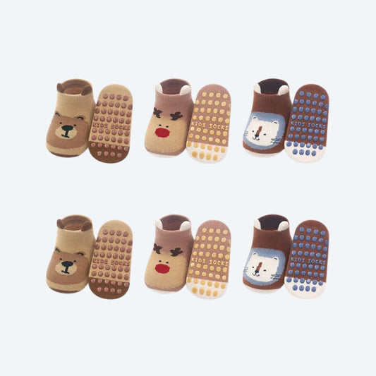 HAPPYFEET Babysockor 6-Pack