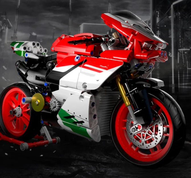 Byggklossar Motorcykelmodell