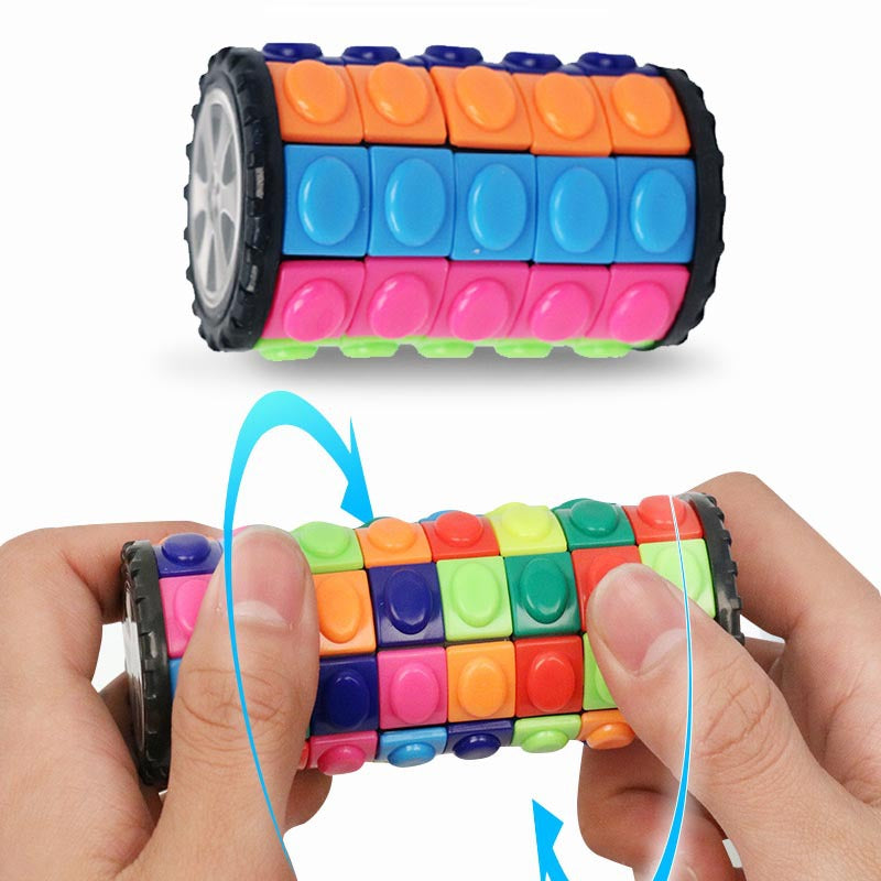 3D magiskt torn stresslindrande leksak
