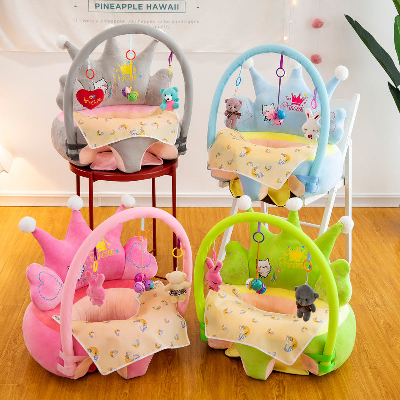 Crown Baby Plyschsoffa för spädbarn