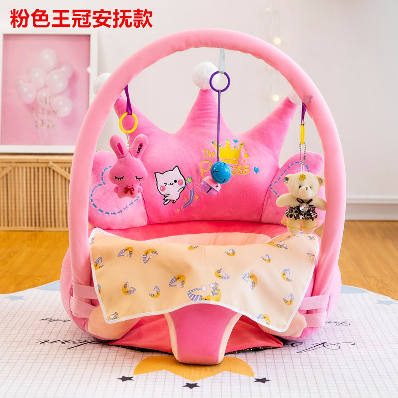 Crown Baby Plyschsoffa för spädbarn