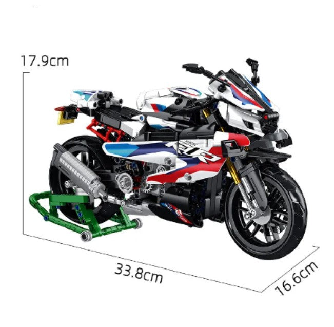 Byggklossar Motorcykelmodell