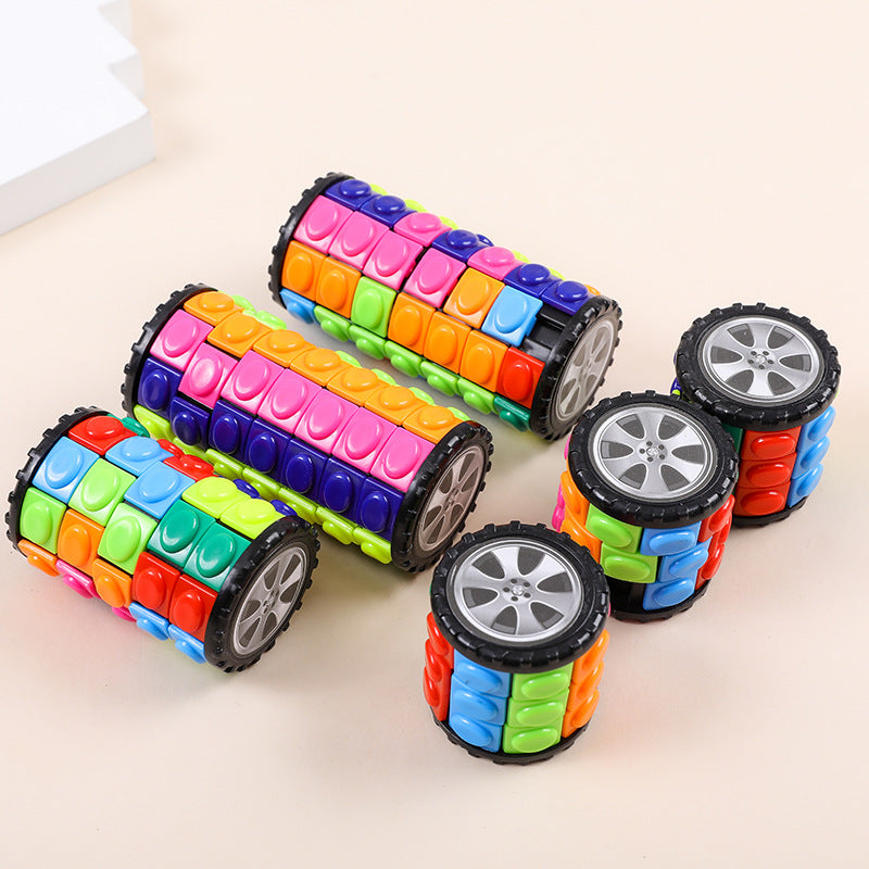 3D magiskt torn stresslindrande leksak