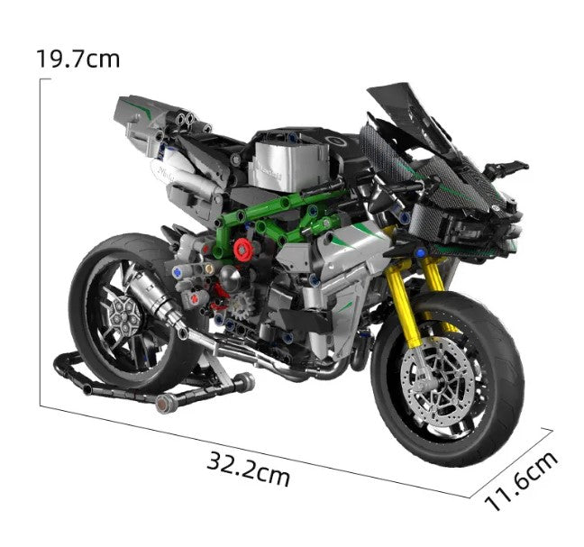 Byggklossar Motorcykelmodell