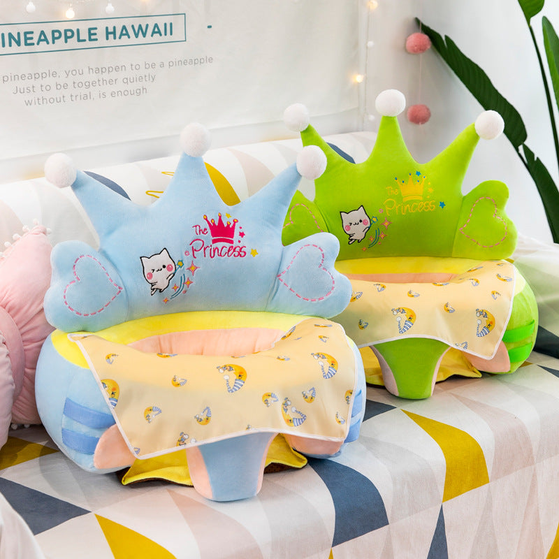 Crown Baby Plyschsoffa för spädbarn