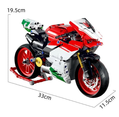 Byggklossar Motorcykelmodell