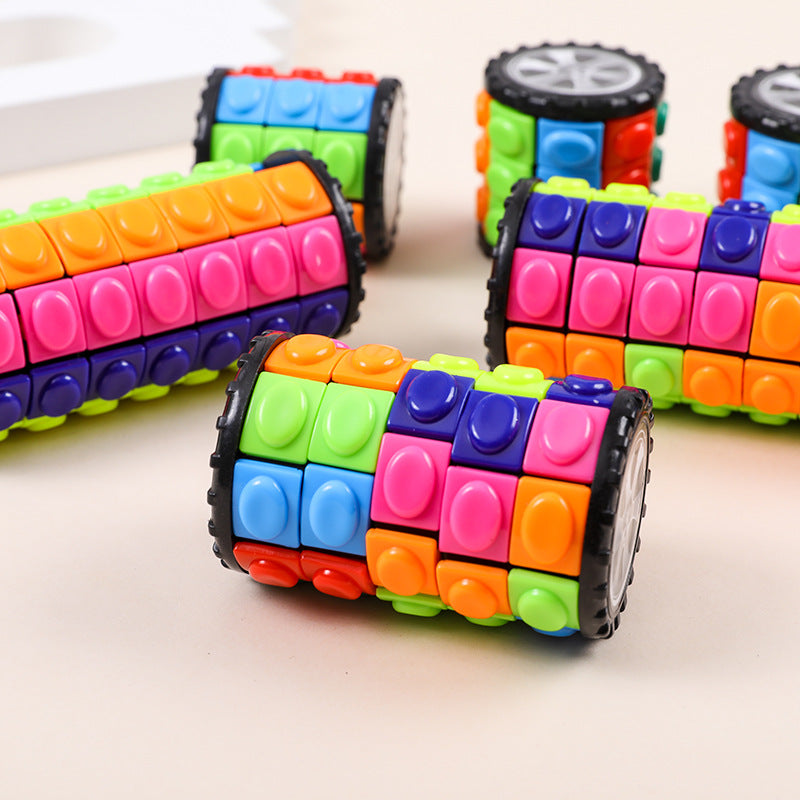 3D magiskt torn stresslindrande leksak