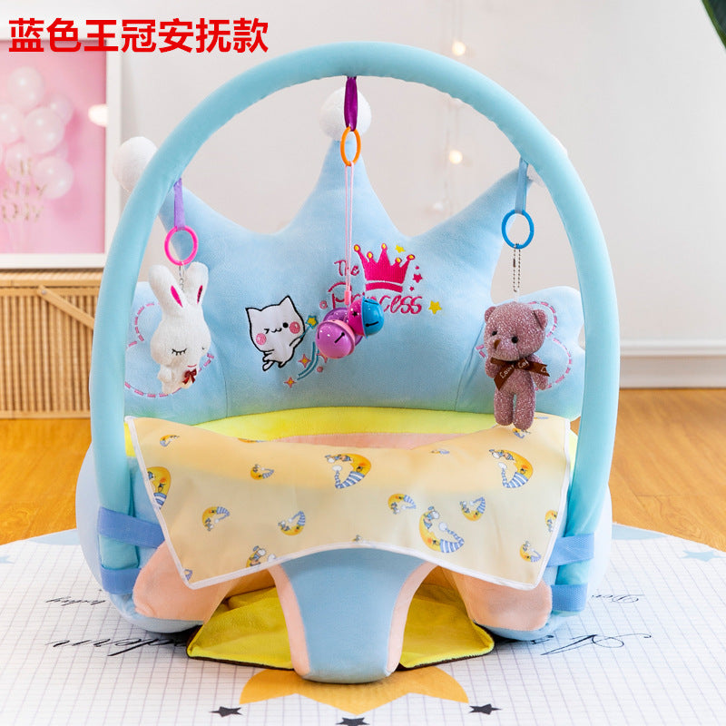 Crown Baby Plyschsoffa för spädbarn