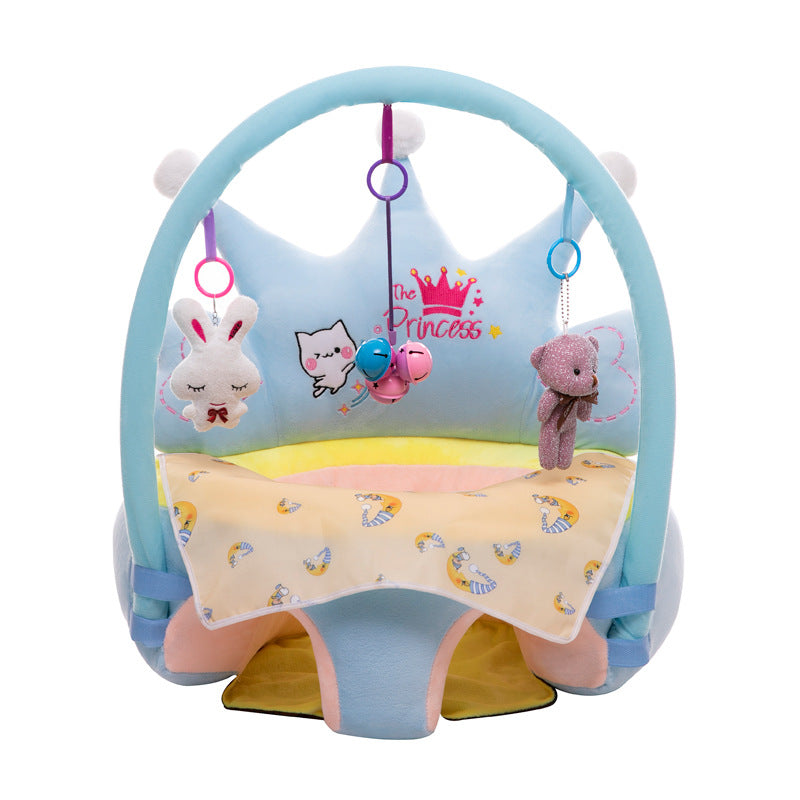 Crown Baby Plyschsoffa för spädbarn