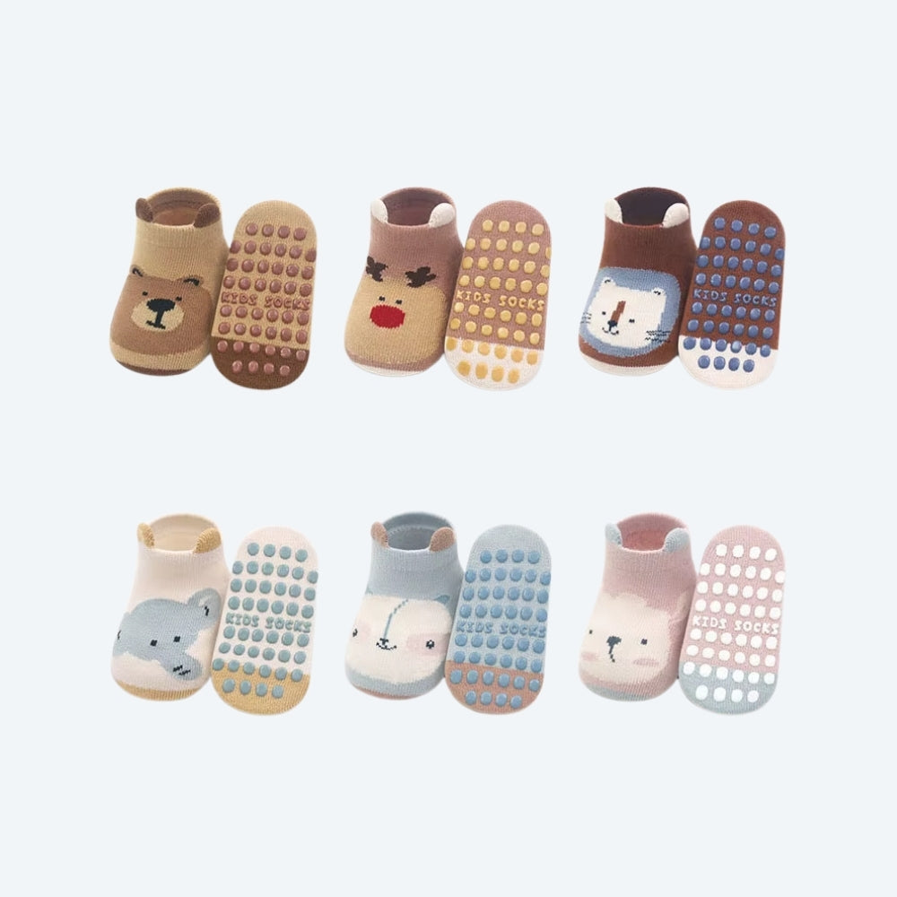 HAPPYFEET Babysockor 6-Pack